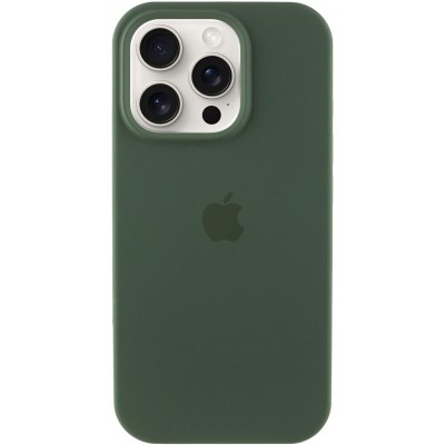 Чохол Silicone Case Full Protective (AA) для Apple iPhone 17 Pro (6.3") Зелений / Cyprus Green
