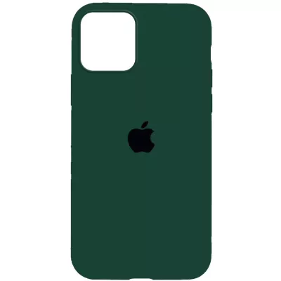 Чохол Silicone Case Full Protective (AA) для Apple iPhone 17 Pro (6.3") Зелений / Forest green