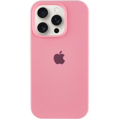 Чохол Silicone Case Full Protective (AA) для Apple iPhone 17 Pro (6.3") Рожевий / Light pink Чохол Silicone Case Full Protective (AA) для Apple iPhone 17 Pro (6.3") Рожевий / Light pink