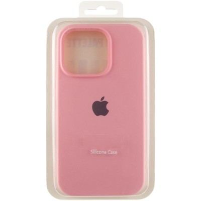 Чохол Silicone Case Full Protective (AA) для Apple iPhone 17 Pro (6.3") Рожевий / Light pink Чохол Silicone Case Full Protective (AA) для Apple iPhone 17 Pro (6.3") Рожевий / Light pink