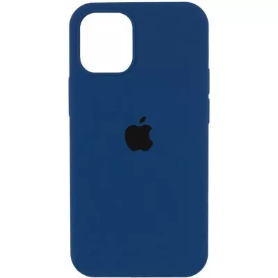 Чохол Silicone Case Full Protective (AA) для Apple iPhone 17 Pro (6.3") Синій / Deep navy