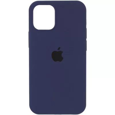Чохол Silicone Case Full Protective (AA) для Apple iPhone 17 Pro (6.3") Темно-синій / Midnight blue