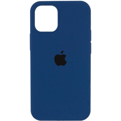 Чохол Silicone Case Full Protective (AA) для Apple iPhone 17 Pro Max (6.9") Синій / Deep navy Чохол Silicone Case Full Protective (AA) для Apple iPhone 17 Pro Max (6.9") Синій / Deep navy