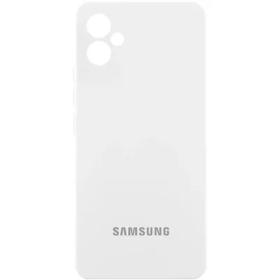 Чохол Silicone Cover Lakshmi Full Camera (AA) with logo для Samsung Galaxy A07 Білий / White