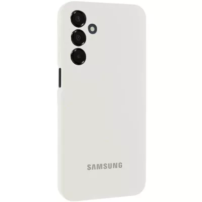 Чохол Silicone Cover Lakshmi Full Camera (AA) with logo для Samsung Galaxy A17 5G Білий / White