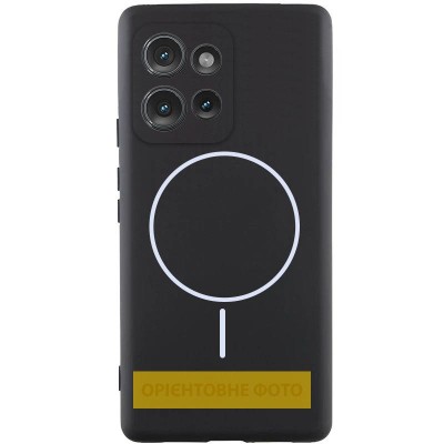 Чохол Silicone Cover Lakshmi Full Camera (AA) with MagFit для Motorola Edge 60 Pro Чорний / Black Чохол Silicone Cover Lakshmi Full Camera (AA) with MagFit для Motorola Edge 60 Pro Чорний / Black