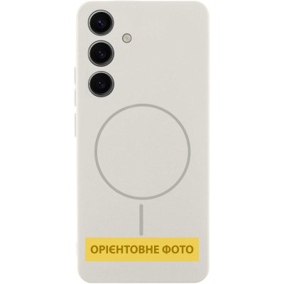 Чохол Silicone Cover Lakshmi Full Camera (AA) with MagFit для Samsung Galaxy S25 Edge Білий / White Чохол Silicone Cover Lakshmi Full Camera (AA) with MagFit для Samsung Galaxy S25 Edge Білий / White