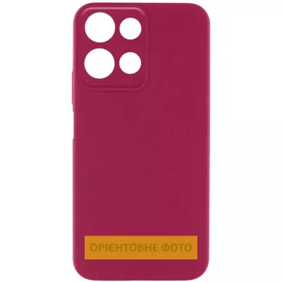 Чохол Silicone Cover Lakshmi Full Camera (AA) для Motorola Edge 60 / 60 Fusion Бордовий / Marsala
