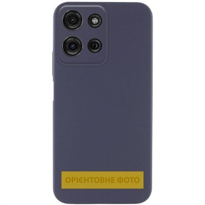 Чохол Silicone Cover Lakshmi Full Camera (AA) для Motorola Edge 60 / 60 Fusion Синій / Midnight Blue Чохол Silicone Cover Lakshmi Full Camera (AA) для Motorola Edge 60 / 60 Fusion Синій / Midnight Blue