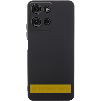 Чохол Silicone Cover Lakshmi Full Camera (AA) для Motorola Edge 60 Pro Чорний / Black Чохол Silicone Cover Lakshmi Full Camera (AA) для Motorola Edge 60 Pro Чорний / Black