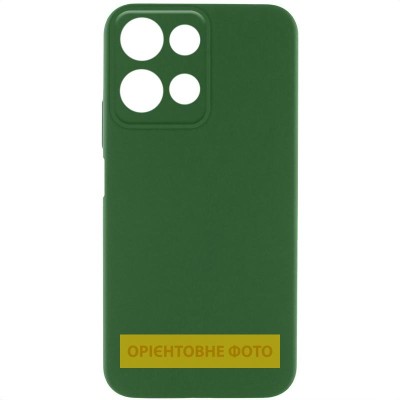 Чохол Silicone Cover Lakshmi Full Camera (AA) для Motorola Moto G35 Зелений / Dark green Чохол Silicone Cover Lakshmi Full Camera (AA) для Motorola Moto G35 Зелений / Dark green