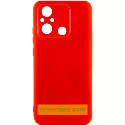 Чохол Silicone Cover Lakshmi Full Camera (AAA) для Motorola Moto G15 4G Червоний / Red
