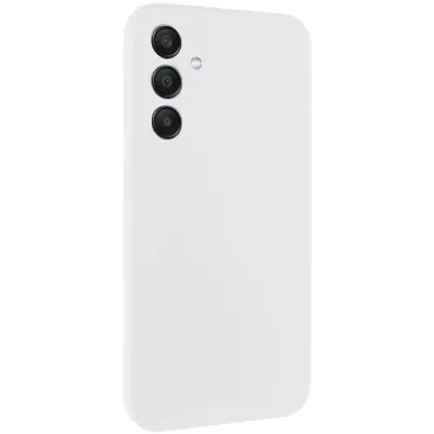 Чохол Silicone Cover Lakshmi Full Camera (AAA) для Samsung Galaxy A36 5G Білий / White