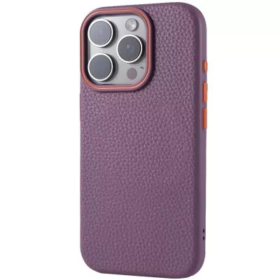 Чохол Syndee with MagSafe для Apple iPhone 16 Pro (6.3") Sunset Purple