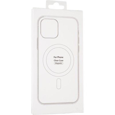 Чохол TPU Clear Case with MagSafe для Apple iPhone 16 Pro (6.3") Clear Чохол TPU Clear Case with MagSafe для Apple iPhone 16 Pro (6.3") Clear