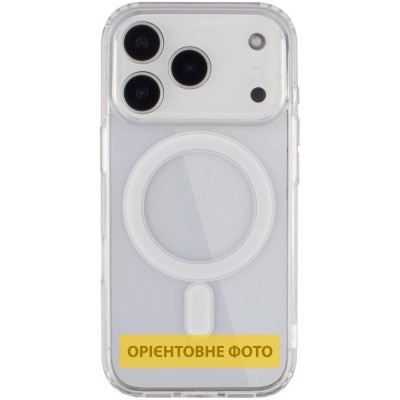 Чохол TPU Clear Case with MagSafe для Apple iPhone 17 Pro Max (6.9") Clear Чохол TPU Clear Case with MagSafe для Apple iPhone 17 Pro Max (6.9") Clear