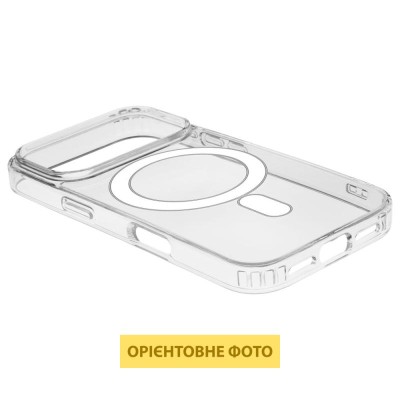 Чохол TPU Clear Case with MagSafe для Apple iPhone 17 Pro Max (6.9") Clear Чохол TPU Clear Case with MagSafe для Apple iPhone 17 Pro Max (6.9") Clear