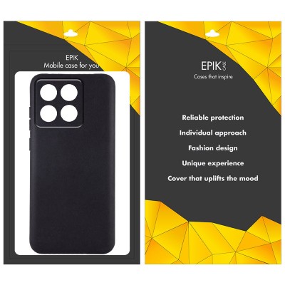 Чохол TPU Epik Black Full Camera для Xiaomi 14T Чорний Чохол TPU Epik Black Full Camera для Xiaomi 14T Чорний