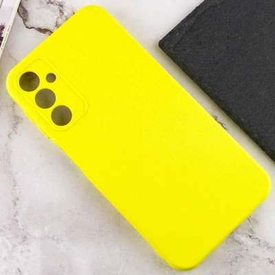 Чохол TPU GETMAN Liquid Silk Full Camera для Samsung Galaxy A14 4G/5G Жовтий / Flash Чохол TPU GETMAN Liquid Silk Full Camera для Samsung Galaxy A14 4G/5G Жовтий / Flash