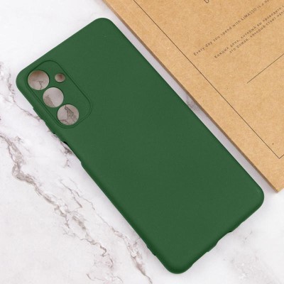 Чохол TPU GETMAN Liquid Silk Full Camera для Samsung Galaxy A14 4G/5G Зелений / Dark green Чохол TPU GETMAN Liquid Silk Full Camera для Samsung Galaxy A14 4G/5G Зелений / Dark green