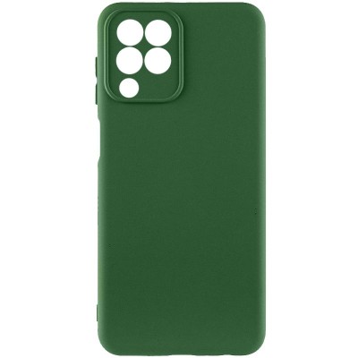 Чохол TPU GETMAN Liquid Silk Full Camera для Samsung Galaxy M33 5G Зелений / Dark green Чохол TPU GETMAN Liquid Silk Full Camera для Samsung Galaxy M33 5G Зелений / Dark green