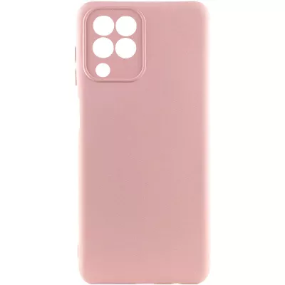 Чохол TPU GETMAN Liquid Silk Full Camera для Samsung Galaxy M33 5G Рожевий / Pink