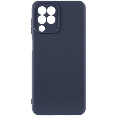 Чохол TPU GETMAN Liquid Silk Full Camera для Samsung Galaxy M33 5G Синій / Midnight Blue Чохол TPU GETMAN Liquid Silk Full Camera для Samsung Galaxy M33 5G Синій / Midnight Blue