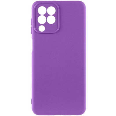 Чохол TPU GETMAN Liquid Silk Full Camera для Samsung Galaxy M33 5G Фіолетовий / Purple Чохол TPU GETMAN Liquid Silk Full Camera для Samsung Galaxy M33 5G Фіолетовий / Purple