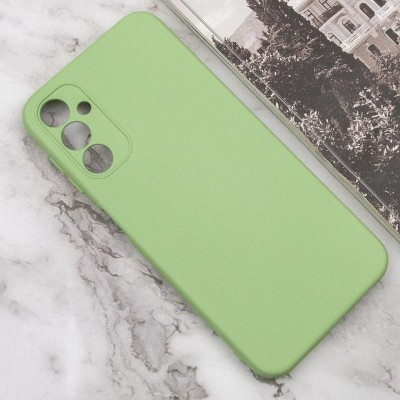 Чохол TPU GETMAN Liquid Silk Full Camera для Samsung Galaxy M34 5G Зелений / Pistachio Чохол TPU GETMAN Liquid Silk Full Camera для Samsung Galaxy M34 5G Зелений / Pistachio
