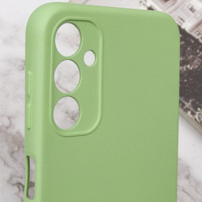 Чохол TPU GETMAN Liquid Silk Full Camera для Samsung Galaxy M34 5G Зелений / Pistachio Чохол TPU GETMAN Liquid Silk Full Camera для Samsung Galaxy M34 5G Зелений / Pistachio