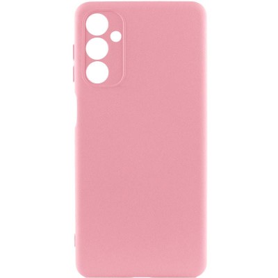 Чохол TPU GETMAN Liquid Silk Full Camera для Samsung Galaxy M34 5G Рожевий / Pink