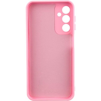Чохол TPU GETMAN Liquid Silk Full Camera для Samsung Galaxy M34 5G Рожевий / Pink