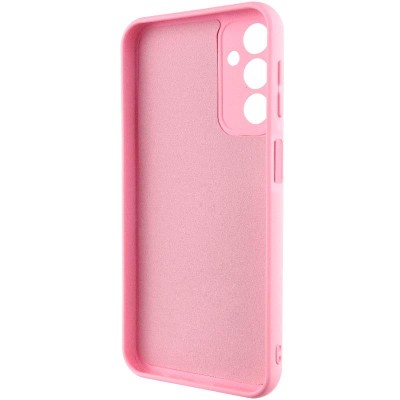 Чохол TPU GETMAN Liquid Silk Full Camera для Samsung Galaxy M34 5G Рожевий / Pink