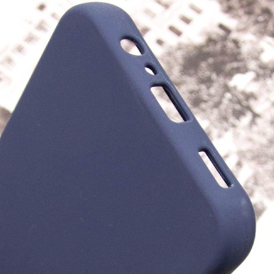 Чохол TPU GETMAN Liquid Silk Full Camera для Samsung Galaxy M34 5G Синій / Midnight Blue Чохол TPU GETMAN Liquid Silk Full Camera для Samsung Galaxy M34 5G Синій / Midnight Blue