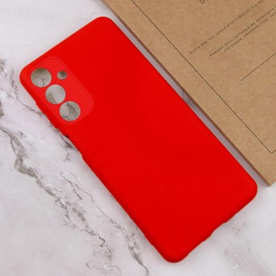 Чохол TPU GETMAN Liquid Silk Full Camera для Samsung Galaxy M34 5G Червоний / Red Чохол TPU GETMAN Liquid Silk Full Camera для Samsung Galaxy M34 5G Червоний / Red
