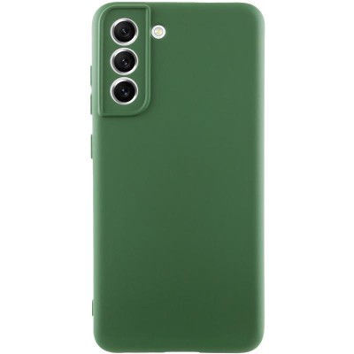 Чохол TPU GETMAN Liquid Silk Full Camera для Samsung Galaxy S22+ Зелений / Dark green Чохол TPU GETMAN Liquid Silk Full Camera для Samsung Galaxy S22+ Зелений / Dark green