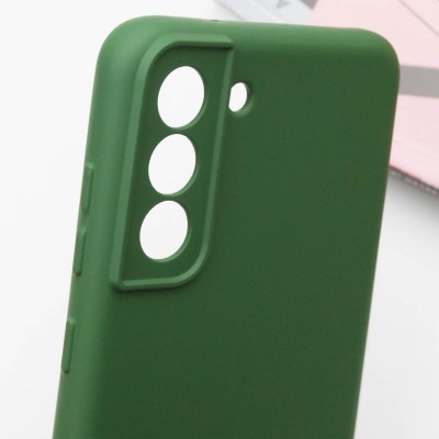 Чохол TPU GETMAN Liquid Silk Full Camera для Samsung Galaxy S22+ Зелений / Dark green Чохол TPU GETMAN Liquid Silk Full Camera для Samsung Galaxy S22+ Зелений / Dark green