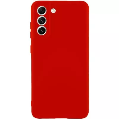 Чохол TPU GETMAN Liquid Silk Full Camera для Samsung Galaxy S22+ Червоний / Red