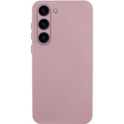 Чохол TPU GETMAN Liquid Silk Full Camera для Samsung Galaxy S23+ Рожевий / Pink Sand Чохол TPU GETMAN Liquid Silk Full Camera для Samsung Galaxy S23+ Рожевий / Pink Sand