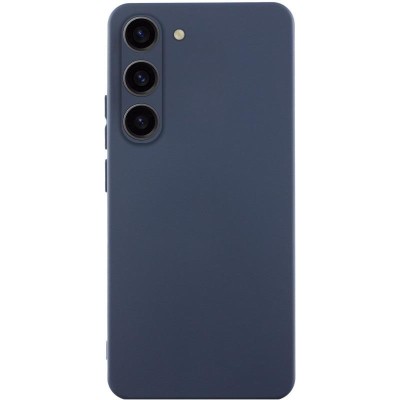 Чохол TPU GETMAN Liquid Silk Full Camera для Samsung Galaxy S23+ Синій / Midnight Blue Чохол TPU GETMAN Liquid Silk Full Camera для Samsung Galaxy S23+ Синій / Midnight Blue