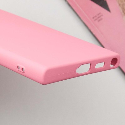 Чохол TPU GETMAN Liquid Silk Full Camera для Samsung Galaxy S24 Ultra Рожевий / Pink Чохол TPU GETMAN Liquid Silk Full Camera для Samsung Galaxy S24 Ultra Рожевий / Pink