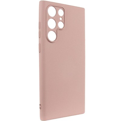 Чохол TPU GETMAN Liquid Silk Full Camera для Samsung Galaxy S24 Ultra Рожевий / Pink Sand Чохол TPU GETMAN Liquid Silk Full Camera для Samsung Galaxy S24 Ultra Рожевий / Pink Sand