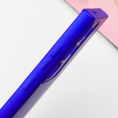 Чохол TPU GETMAN Liquid Silk Full Camera для Samsung Galaxy S24 Ultra Синій / Iris Чохол TPU GETMAN Liquid Silk Full Camera для Samsung Galaxy S24 Ultra Синій / Iris