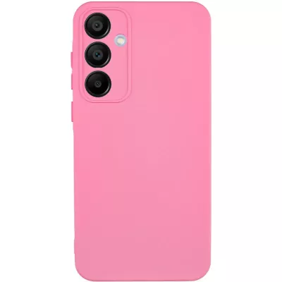 Чохол TPU GETMAN Liquid Silk Full Camera для Samsung Galaxy S24 Рожевий / Pink