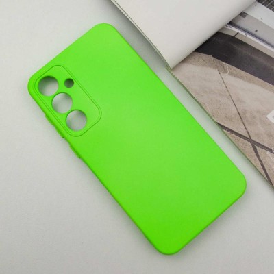 Чохол TPU GETMAN Liquid Silk Full Camera для Samsung Galaxy S24 Салатовий / Neon Green Чохол TPU GETMAN Liquid Silk Full Camera для Samsung Galaxy S24 Салатовий / Neon Green