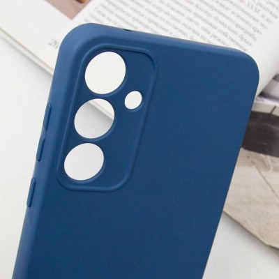 Чохол TPU GETMAN Liquid Silk Full Camera для Samsung Galaxy S24+ Синій / Navy Blue Чохол TPU GETMAN Liquid Silk Full Camera для Samsung Galaxy S24+ Синій / Navy Blue