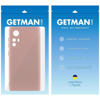 Чохол TPU GETMAN Liquid Silk Full Camera для Xiaomi 12T / 12T Pro Рожевий / Pink Sand Чохол TPU GETMAN Liquid Silk Full Camera для Xiaomi 12T / 12T Pro Рожевий / Pink Sand