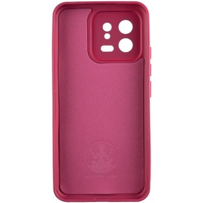 Чохол TPU GETMAN Liquid Silk Full Camera для Xiaomi 13 Pro Бордовий / Marsala Чохол TPU GETMAN Liquid Silk Full Camera для Xiaomi 13 Pro Бордовий / Marsala