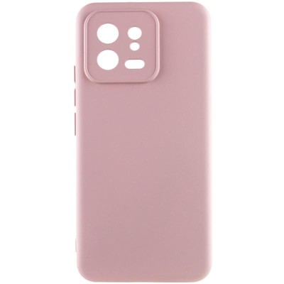 Чохол TPU GETMAN Liquid Silk Full Camera для Xiaomi 13 Pro Рожевий / Pink Sand Чохол TPU GETMAN Liquid Silk Full Camera для Xiaomi 13 Pro Рожевий / Pink Sand