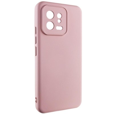Чохол TPU GETMAN Liquid Silk Full Camera для Xiaomi 13 Pro Рожевий / Pink Sand Чохол TPU GETMAN Liquid Silk Full Camera для Xiaomi 13 Pro Рожевий / Pink Sand